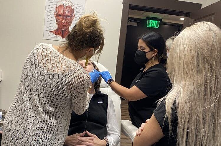 Training and treatments at Aere Aesthetics in Denver CO and Los Angeles CA