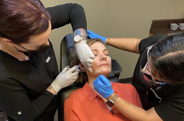 Training and treatments at Aere Aesthetics in Denver CO and Los Angeles CA